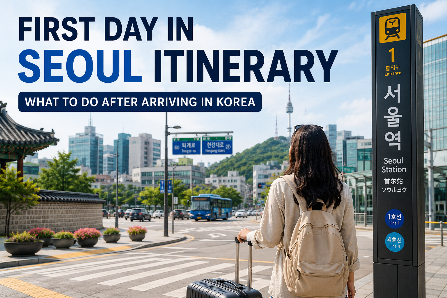 First Day in Seoul Itinerary: What to Do After Arriving in Korea