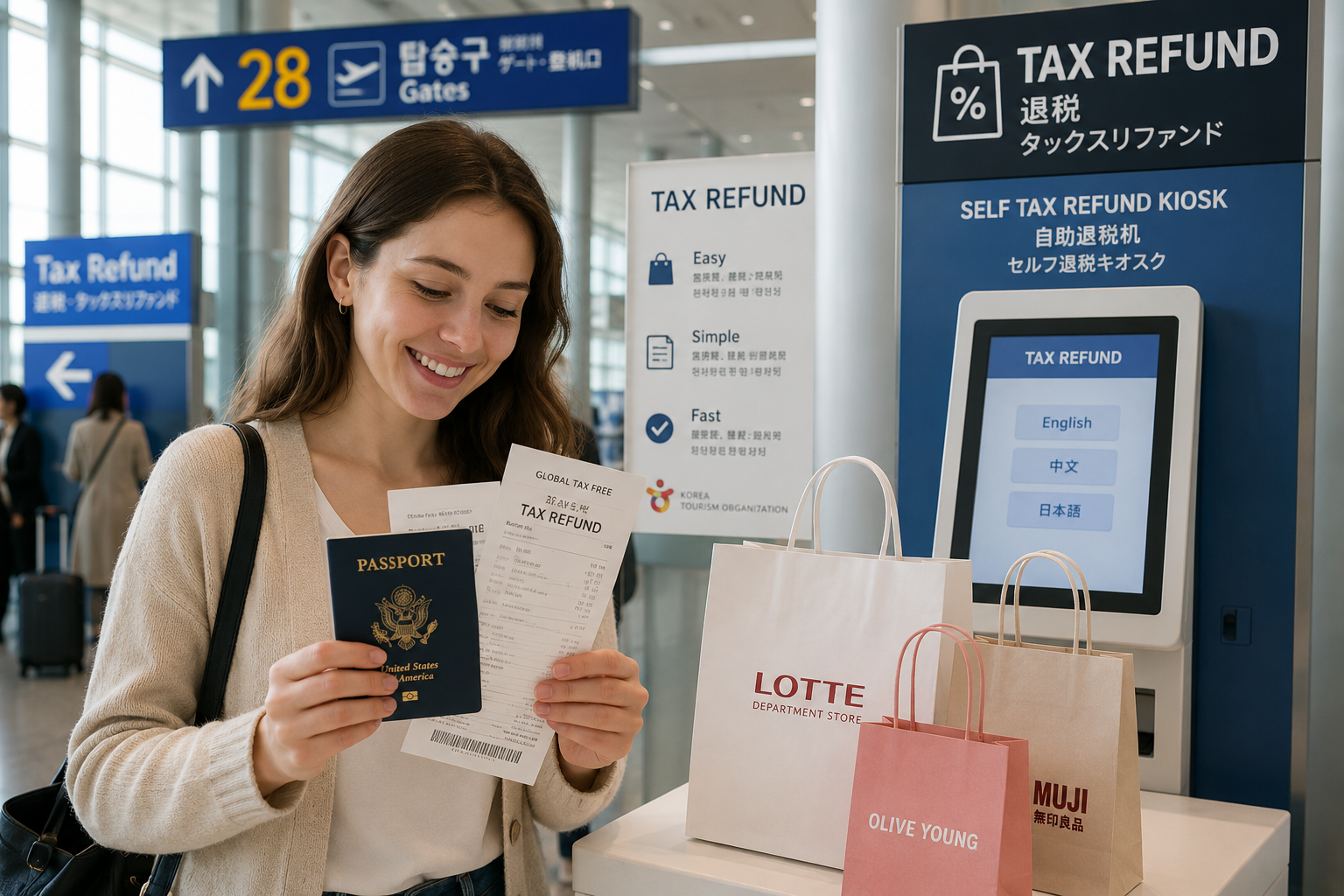 Korea Tax Refund Guide for First-Time Visitors